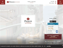 Tablet Screenshot of hotellemondial.com